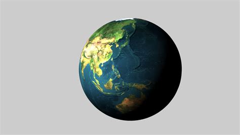 Earth 3D Texture 的图像结果