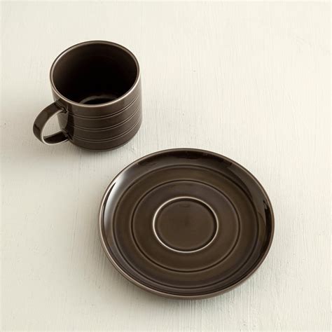 Buy Marshmallow Porcelain Cup and Saucer - 350ml from Home Centre at ...
