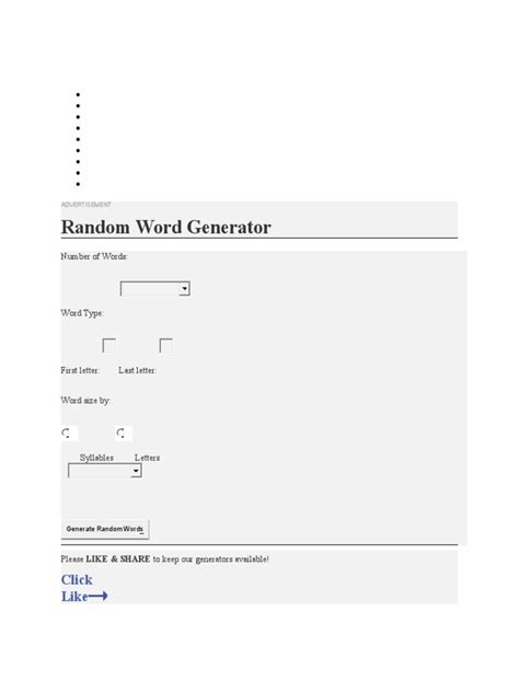 Basic Random Word Generator 的图像结果