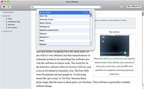 Wikipedia Offline 的图像结果