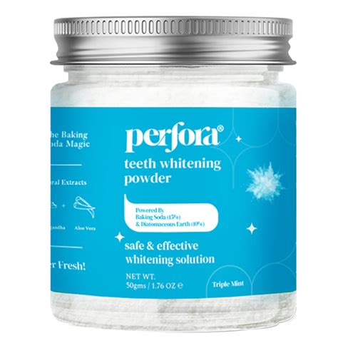 Perfora Teeth Whitening Powder | Enamel Safe & Effective Teeth Whitener ...