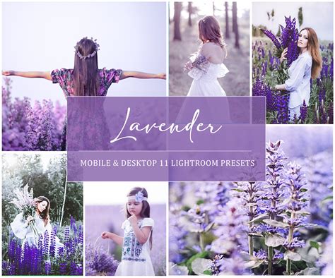 Airy Lilac Preset Lavender Presets Purple Presets Vibrant Violet Preset ...