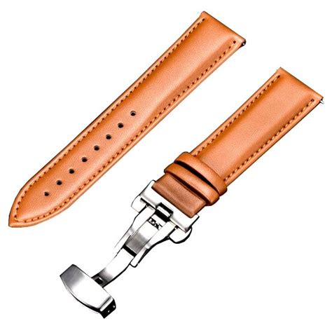 ewatchaccessories 18mm Genuine Leather Watch Band Strap Fits BL8000-54L ...