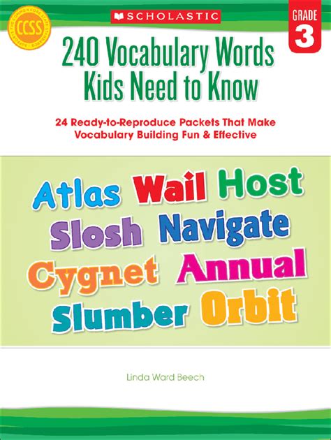 240 Vocabulary Words For Grade 3 Pdf - Fill Online, Printable, Fillable ...