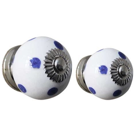 Old Blue Dot Knob