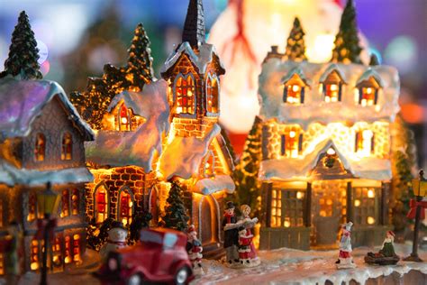 Christmas Village Free Stock Photo - Public Domain Pictures