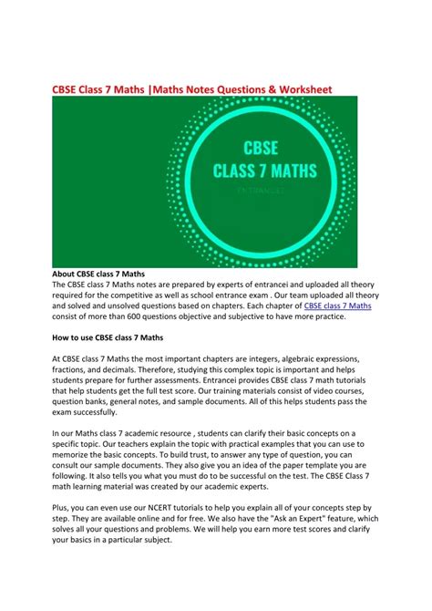 Class 7 Math Videos 的图像结果