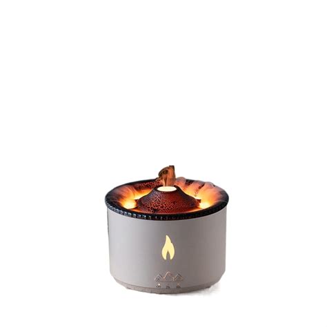 OLOMA Small Humidifier Flame Aroma Diffuser Portable Air Humidifier ...