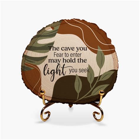 Zen Wooden Grove: Hold the Light – Motivational Gifts