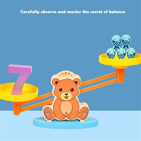 Wooden Bear Digital Balance Scales Toy – Brainwave61