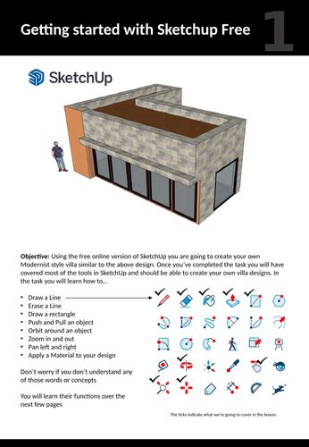 Tutorial for SketchUp Free 的图像结果