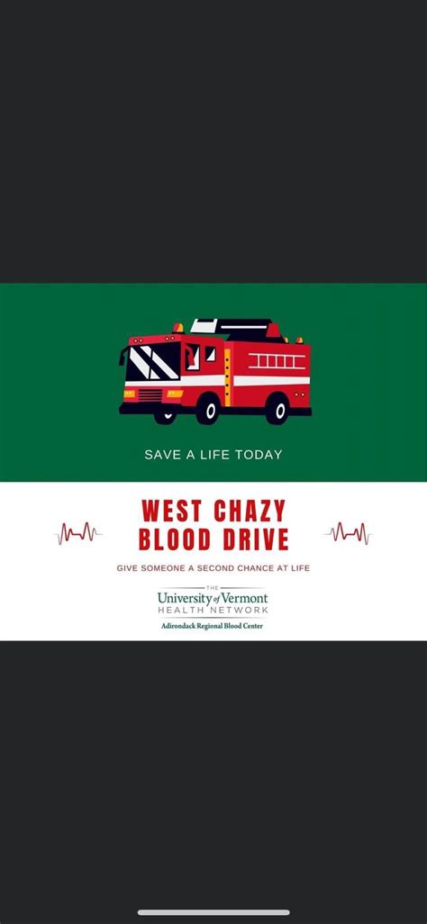 Blood Drive, 7656 RT-22, West Chazy, NY, 1 July 2024 | AllEvents.in