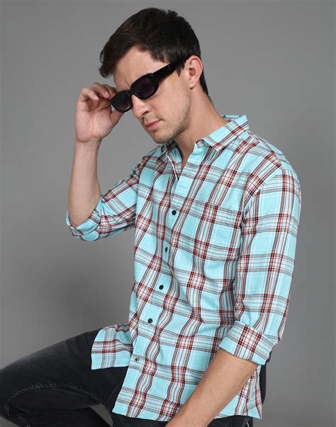 Sky Blue Check Shirt – Nextbeast