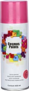 Cosmos Paints Red Spray Paint 400 ml Price in India - Buy Cosmos Paints ...