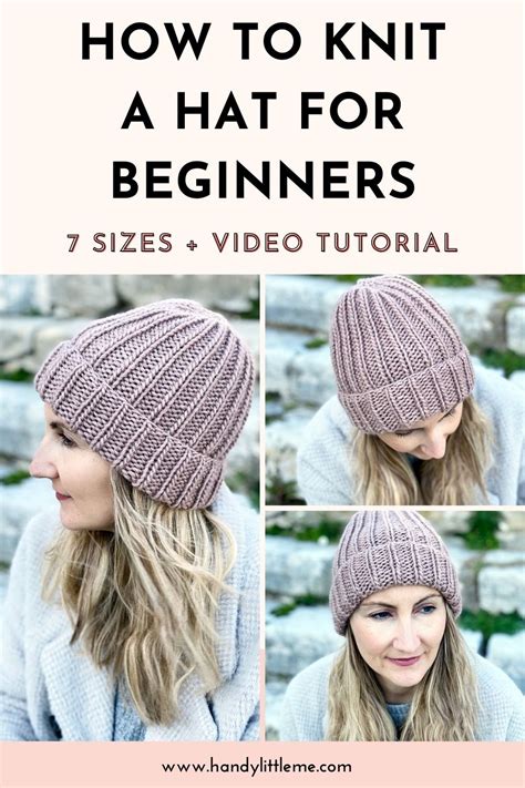 Image result for Knit Hat Tutorial