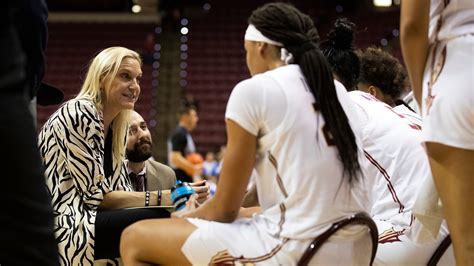 WATCH: FSU women's basketball head coach Brooke Wyckoff, Sara Bejedi on ...