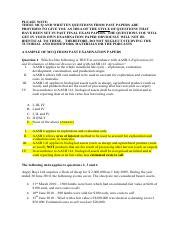 Image result for Past Exam Questions