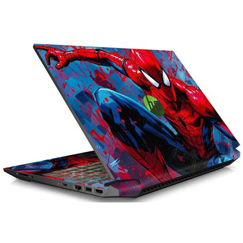 Spider-Man Comic 3D Embossed Laptop Skin | Buy Online Now – SkinsLegend