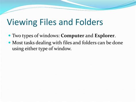 Image result for Windows and File Basics
