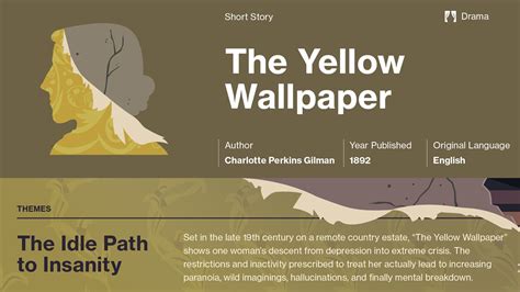 The Yellow Wallpaper Summary New Commons Project Highlights Importance