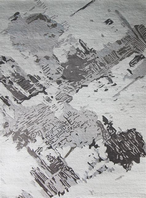 Classic Crossroads Luxury Wool Carpet Grey