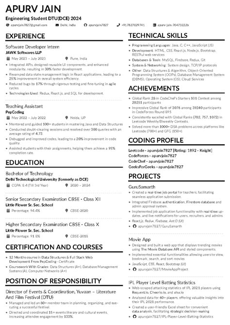 Apporv Jain Resume - Summary Btech cse 3rd year daa - APURV JAIN ...