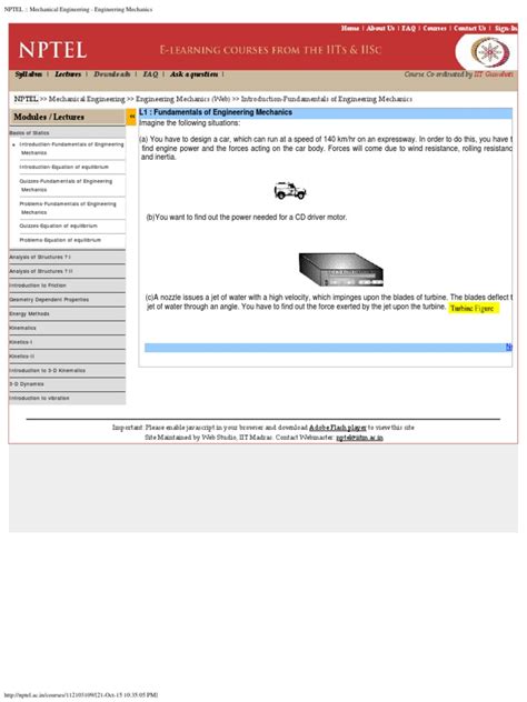 NPTEL Mechanical Engineering 的图像结果
