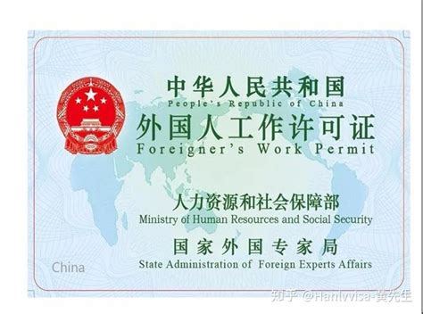 外国人签证证件申请表, 工作签证申请表