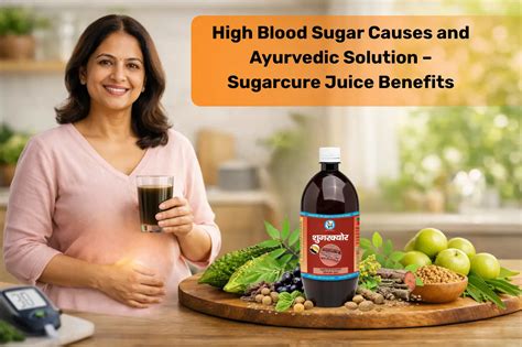 High Blood Sugar Causes & Ayurvedic Solution | Sugarcure Juice – Bharat ...