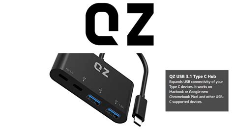 Buy QZ USB C USB Hub | Hub C Type | C Type USB Hub | C Hub | USB-C To ...