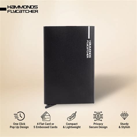 ATM Debit/Credit Card Holder for Men and Women - Aluminum Metal RFID P