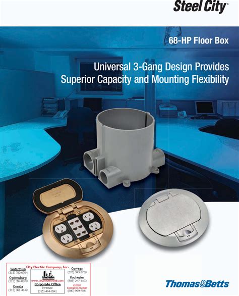 Steel City Floor Boxes