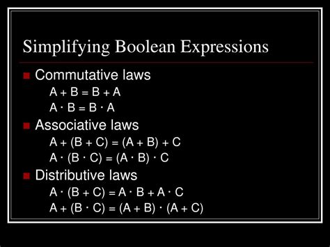 Simplifying Boolean Expressions 的图像结果