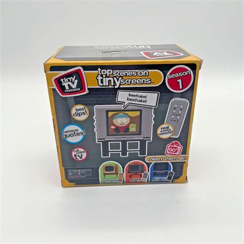 Tiny TV Classics South Park Edition Real Working Mini Television NEW ...