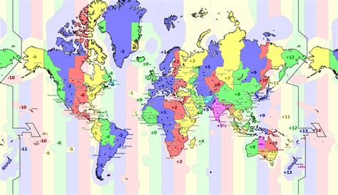 World Populations by Time Zone - New Year's Eve 2020