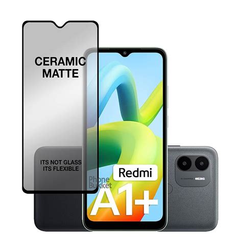 PhoneBukket Ceramic 21D Matte Unbreakable Flexible Screen Guard ...