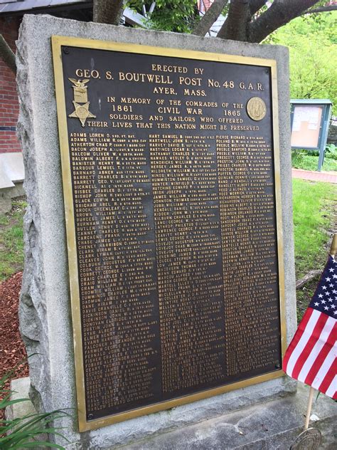 Ayer | Massachusetts Civil War Monuments Project