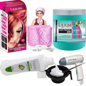 LILIUM Best Hair Color, Hair Protein SPA, Hair Developer Cream 6% with ...