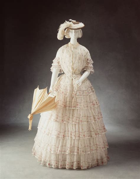 Fashions From History — Evening Dress 1850-1856 Netherlands Rijksmuseum ...