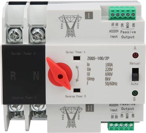Eujgoov Automatic Transfer Switch ATS 2P Power Transfer India | Ubuy