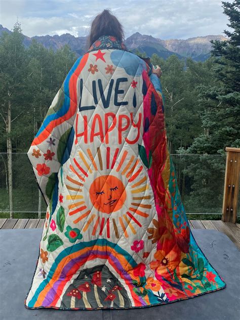 Camp Quilt|Live Happy - Live Happy | Bright quilts, Quilts, Colorful quilts