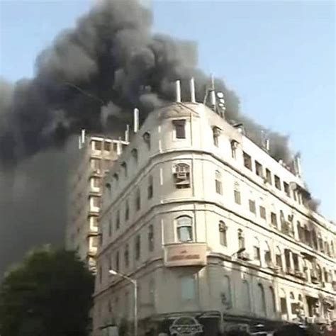Fire breaks out near Café Mondegar near Colaba in Mumbai