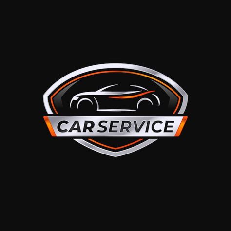 Modello di logo del servizio auto sfumato | Vettore Gratis