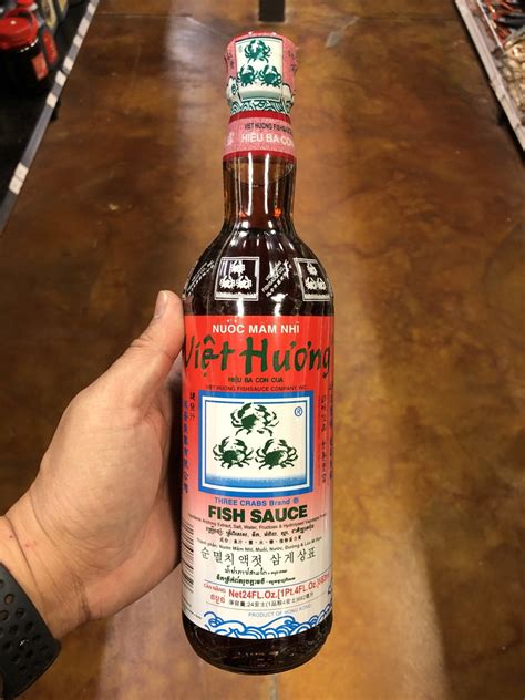 Viet Huong Three Crabs Fish Sauce, 24oz — Eastside Asian Market