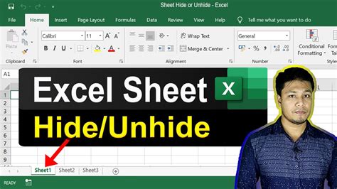 MS Excel sheet Hide or Unhide | How to Hide and Unhide sheets in Excel ...