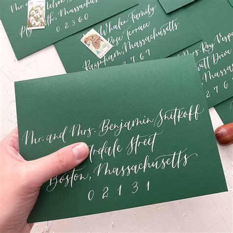Calligraphy for Wedding Envelopes / Wedding Invitations | Etsy