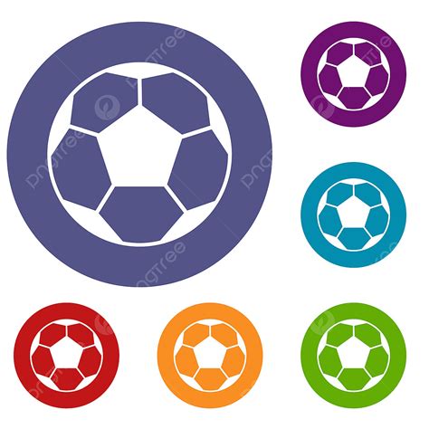 Cute Soccer Ball Clipart Vector, Soccer Ball Icons Set, Soccer Icons ...