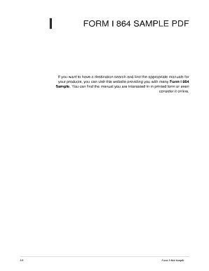 Fillable Online arecolp Form I 864 Sample. form i 864 sample - arecolp ...