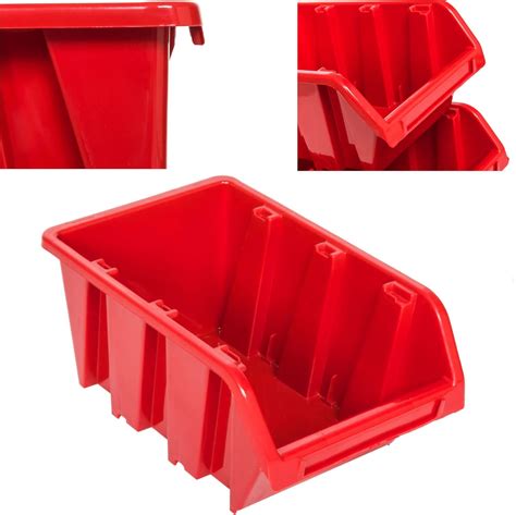 Image result for 100 mm Deep Plastic Stacking Boxes