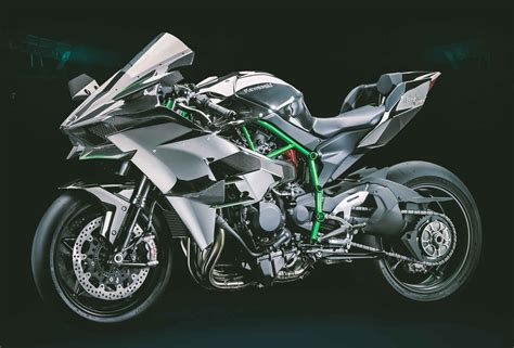 The Kawasaki Ninja H2R: 300 Supercharged HP, and...Wings? | Kawasaki ...